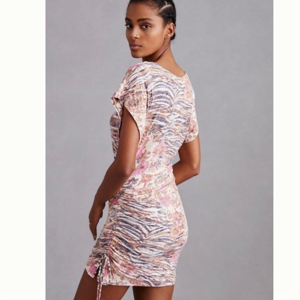 Daily Practice Mixed Print Dress - Picture 2 of 6